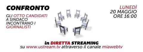 Gli otto candidati a sindaco incontrano i giornalisti